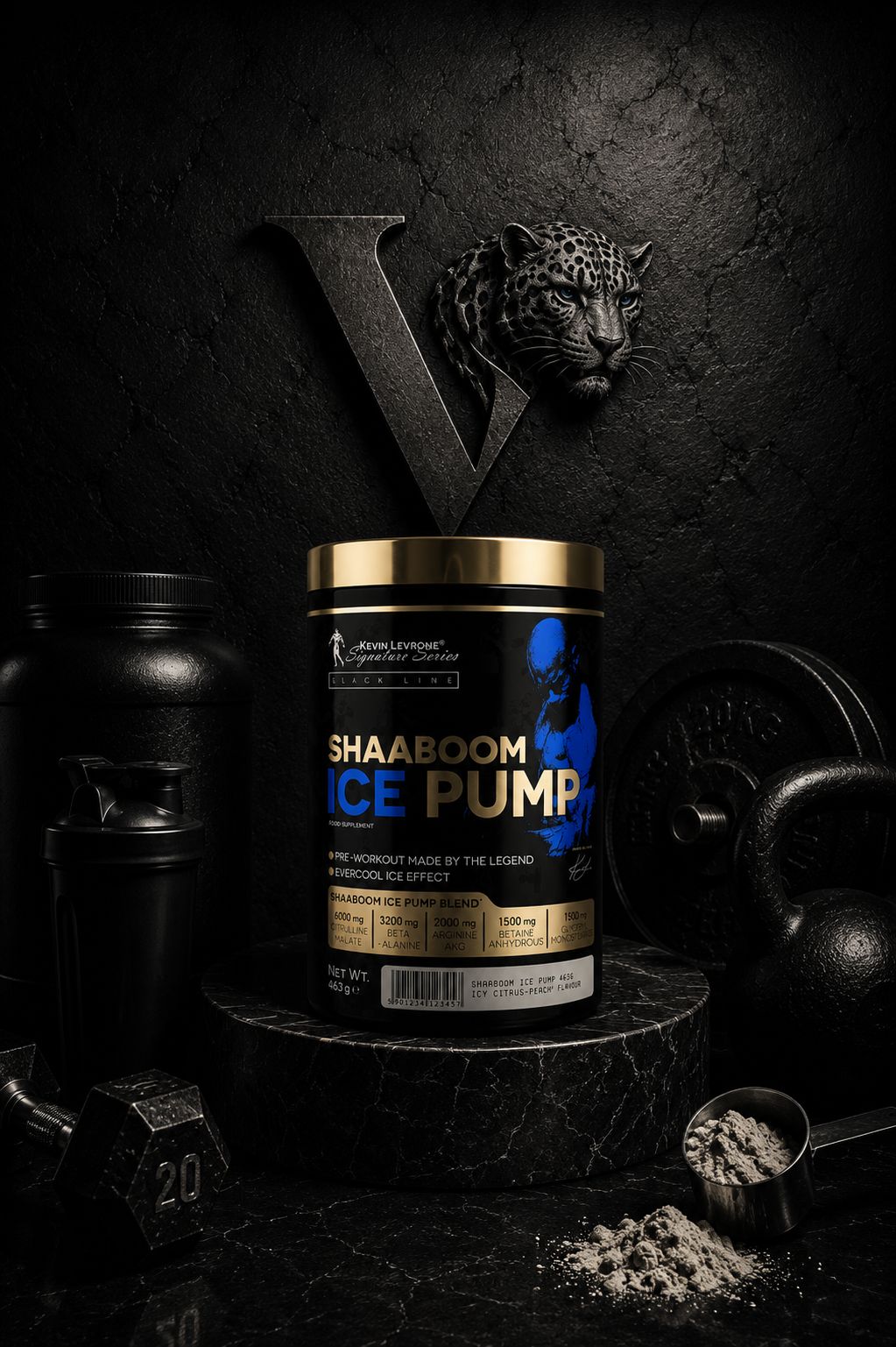 Kevin Levrone Shaaboom Ice Pump Pre-Workout (463g)
