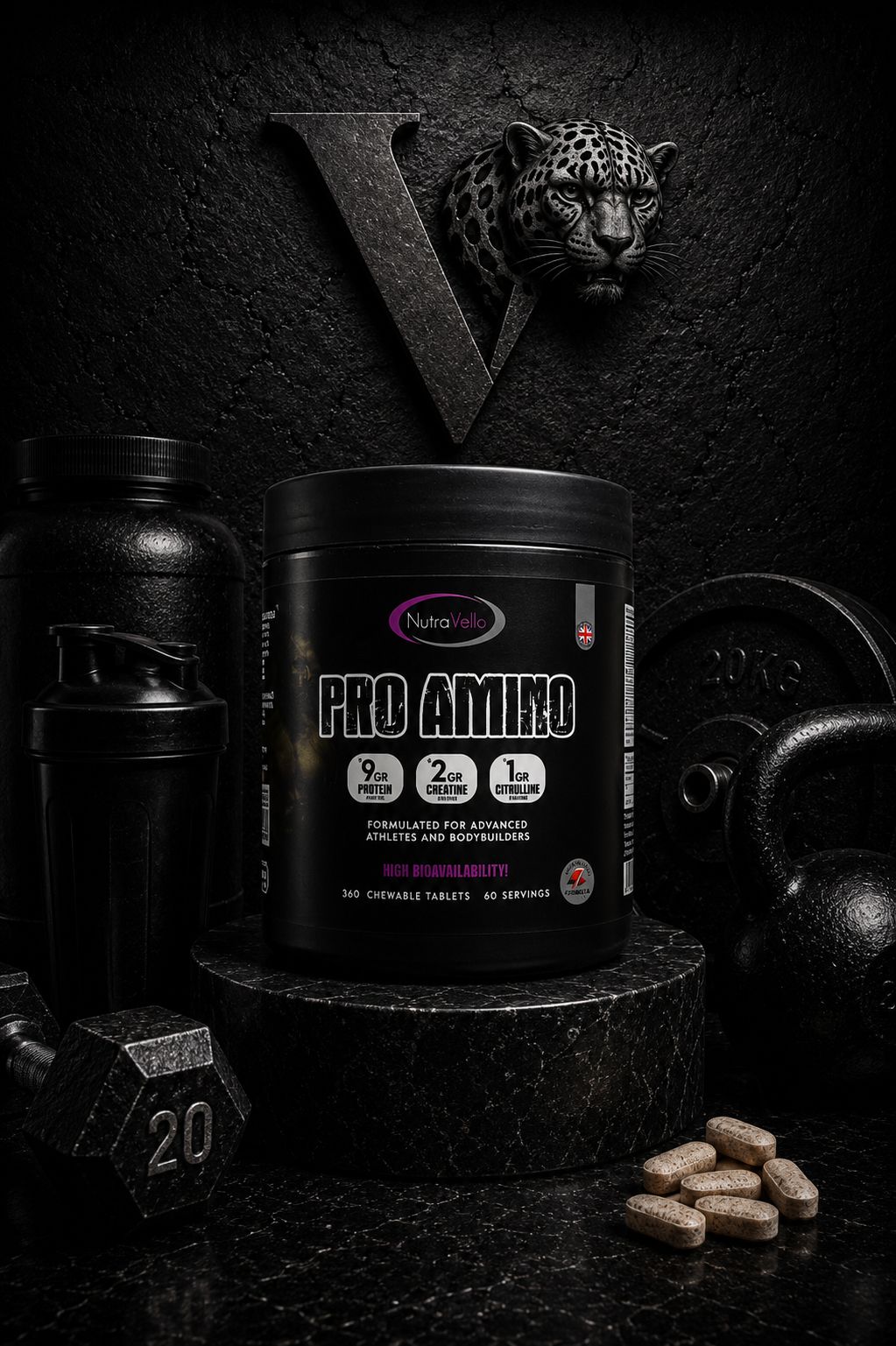 NutraVella Pro Amino (360 Tablets)