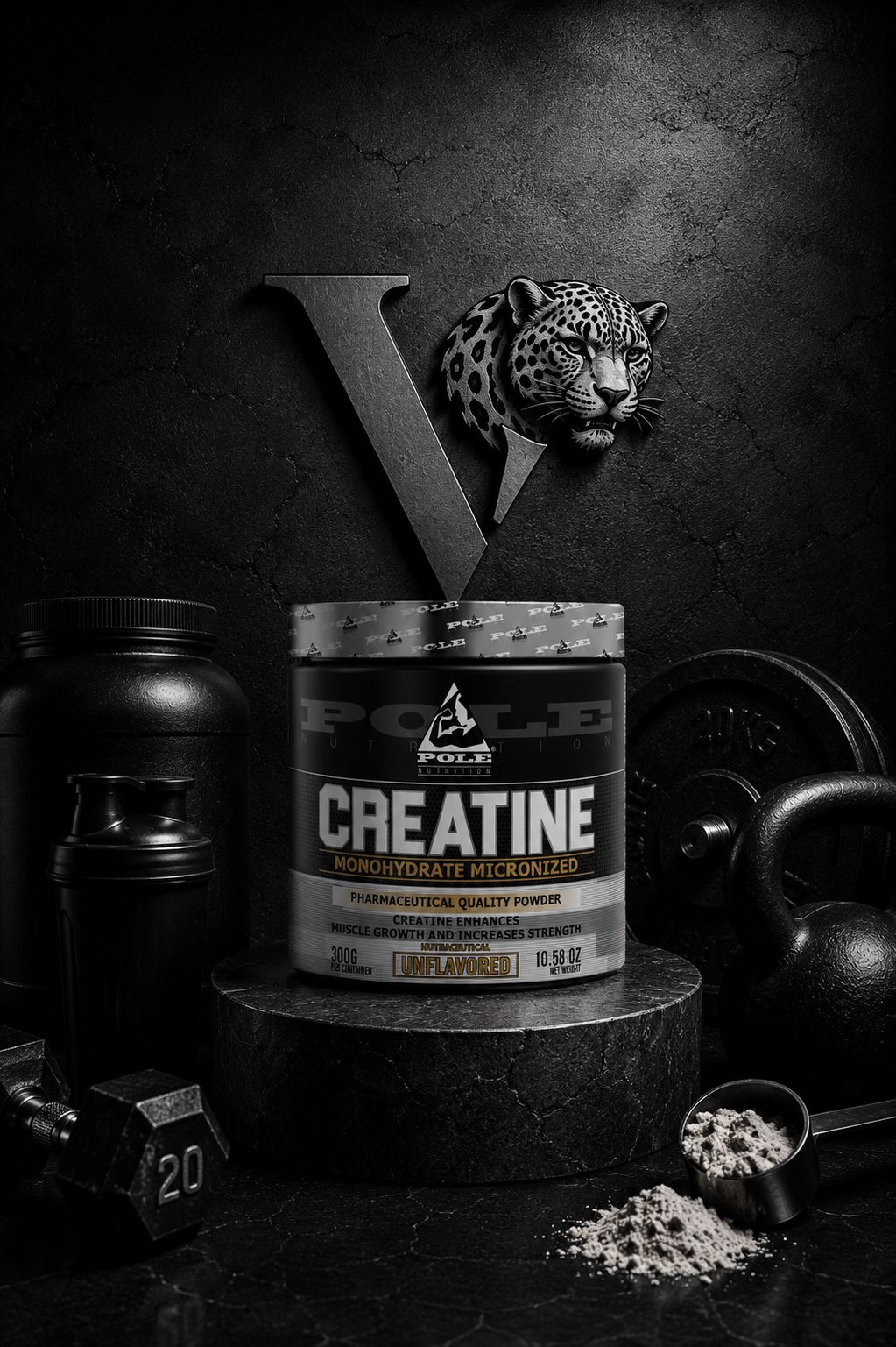 Pole Nutrition Micronized Creatine (300g)